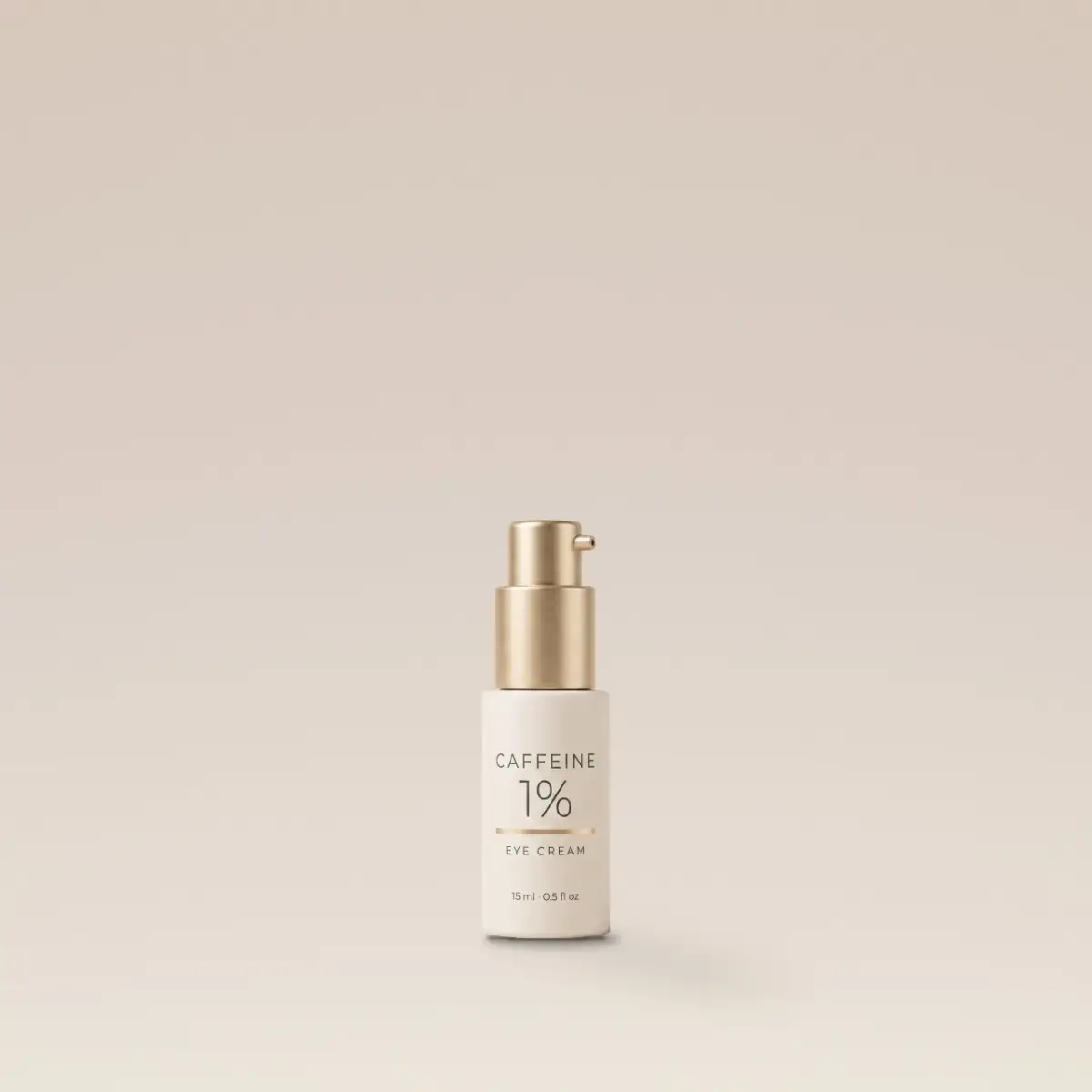 Eye cream 15 ml, airless pump, on the shared ground