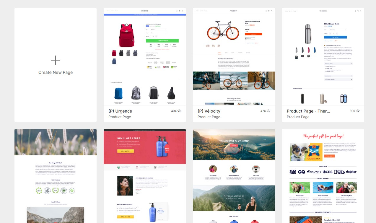 SEO-Optimized Product Pages